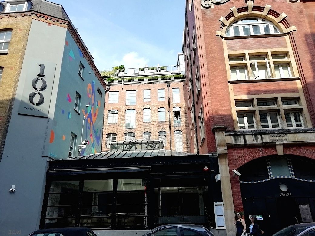 wardour street, the former site of the original marquee club in london