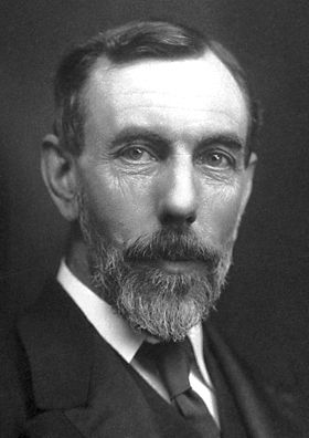 William Ramsay, the Scottish chemist who first isolated helium on Earth in 1895